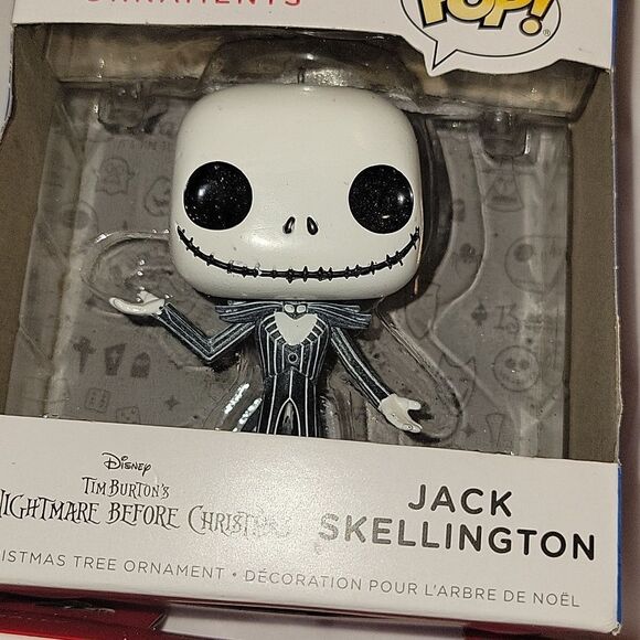 Hallmark Disney Nightmare Before Christmas Ornaments SET Of 3 JACK SALLY - Picture 2 of 7